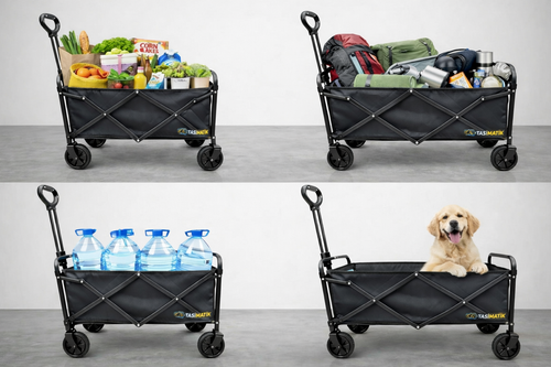 TaşıMatik Pro Katlanabilir Çok Amaçlı Taşıma Arabası